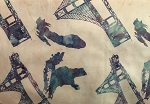 Hoffman Exclusive Bali Batik T2510 518 Splash Mackinac Bridge
